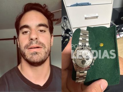 Filho do ex-marido de Ana Maria nega cofre com relógios, mas vídeo mostra contradição