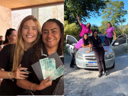 Funcionária de Virginia compra carro próprio e agradece: “Patroa de milhões”