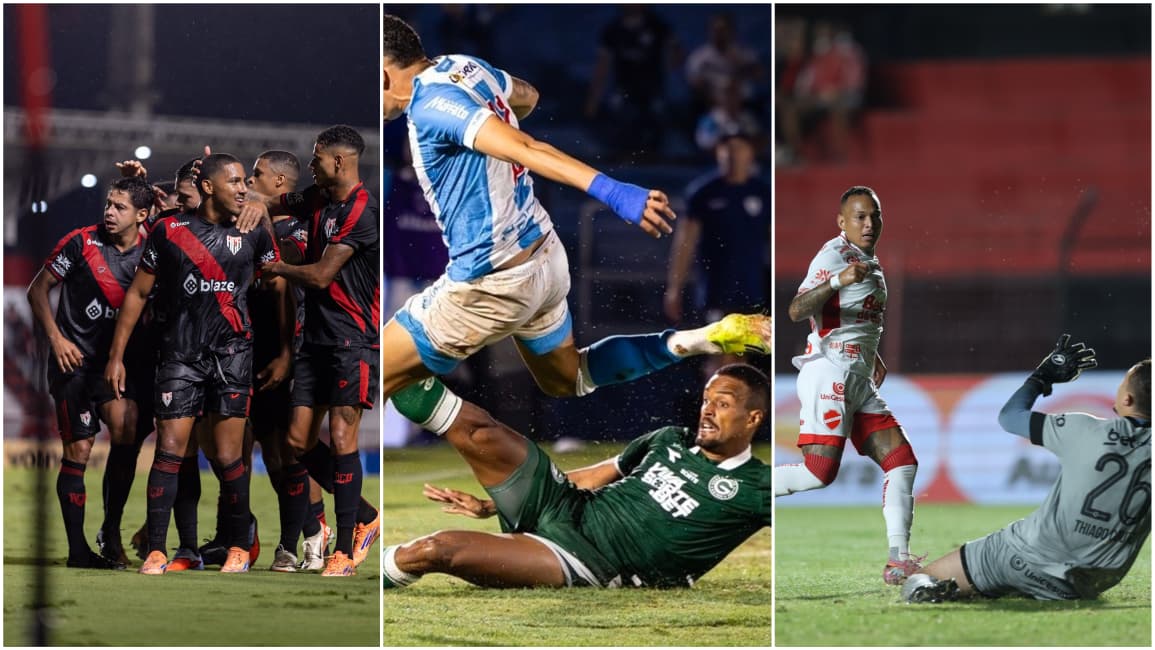 Goianos na Série B: Atlético perde, Goiás e Vila Nova empatam pela segunda rodada