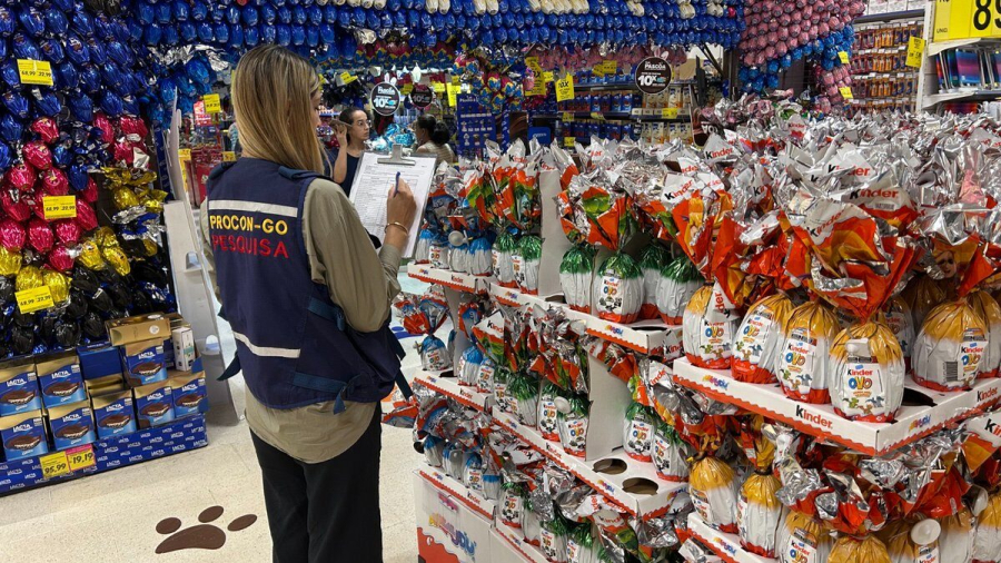 Pesquisa aponta diferença de até 159% nos preços dos ovos de Páscoa