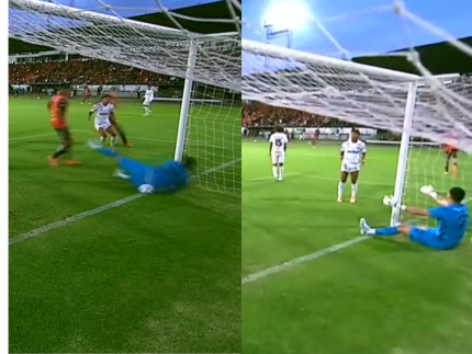 Com Neymar fora, Santos sofre gol inusitado e estreia com derrota na Sul-Americana