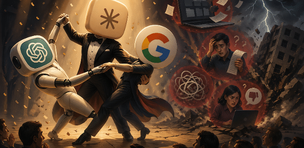 Rival põe ChatGPT e Google pra dançar, mas tem avalanche de notícias ruins