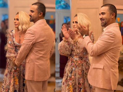 Ana Maria Braga compartilha novos registros do casamento com Fábio Arruda