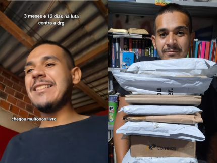 Menino do Vício: jovem viraliza ao contar como os livros o ajudam a vencer as drogas