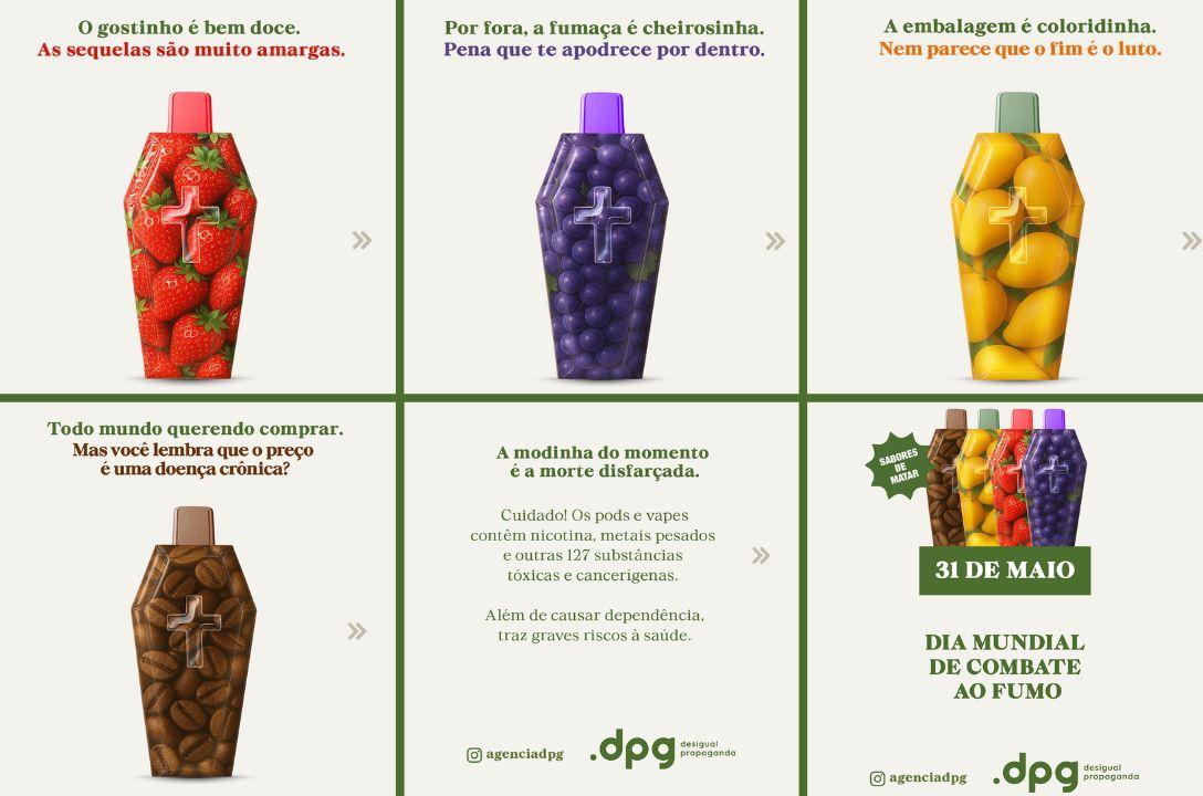 Cigarros eletrônicos. Parecem inofensivos, mas trazem sequelas irreversíveis.