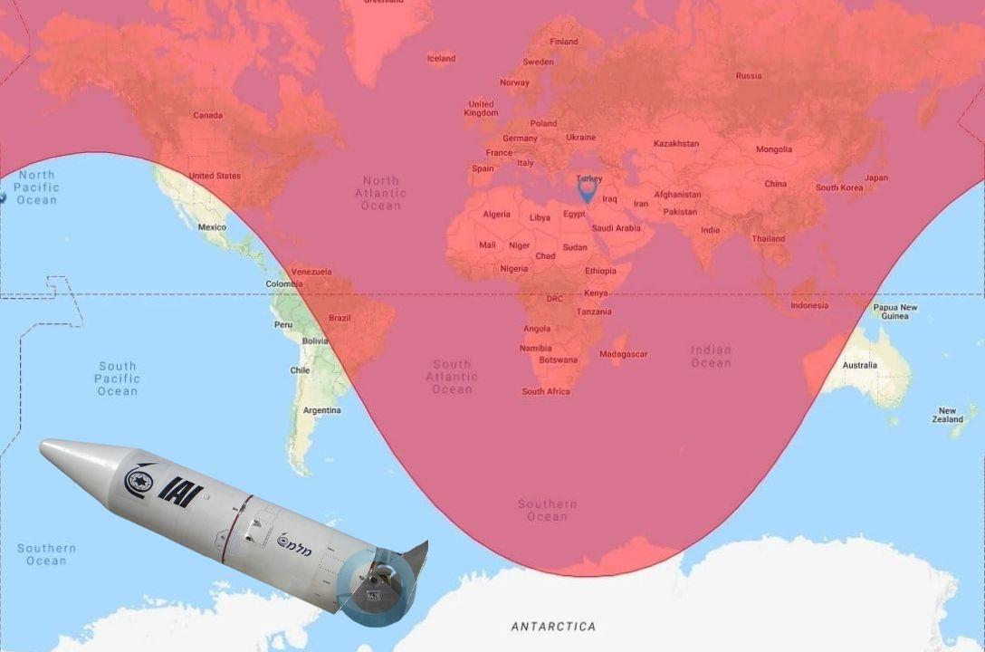 Até o Brasil está no radar do m1ss1l Israelense Jericho 3?