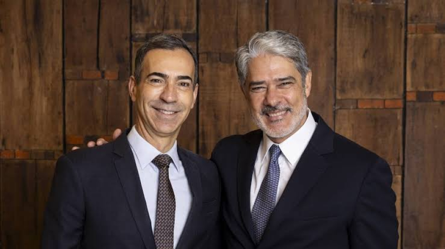 William Bonner deixa Jornal Nacional e César Tralli assumirá o lugar