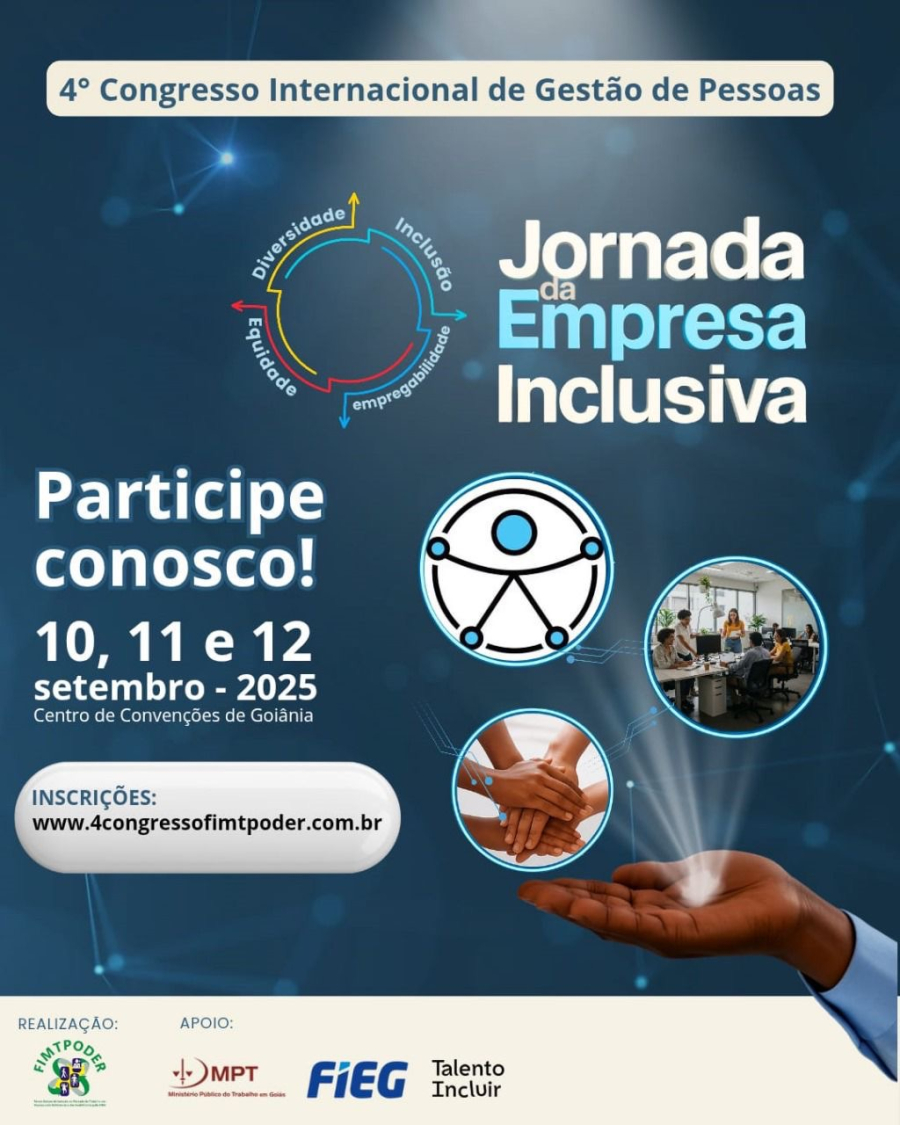 Congresso Internacional de Gestão de Pessoas acontece em Goiânia 