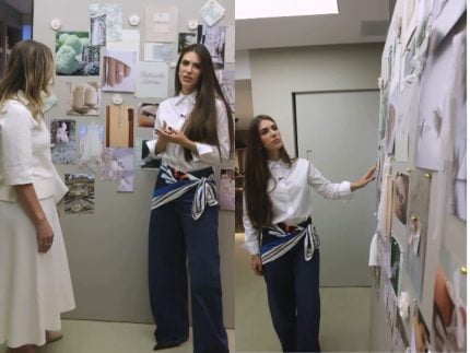 Jade Magalhães mostra bastidores do batizado de Serena, sua filha com Luan Santana
