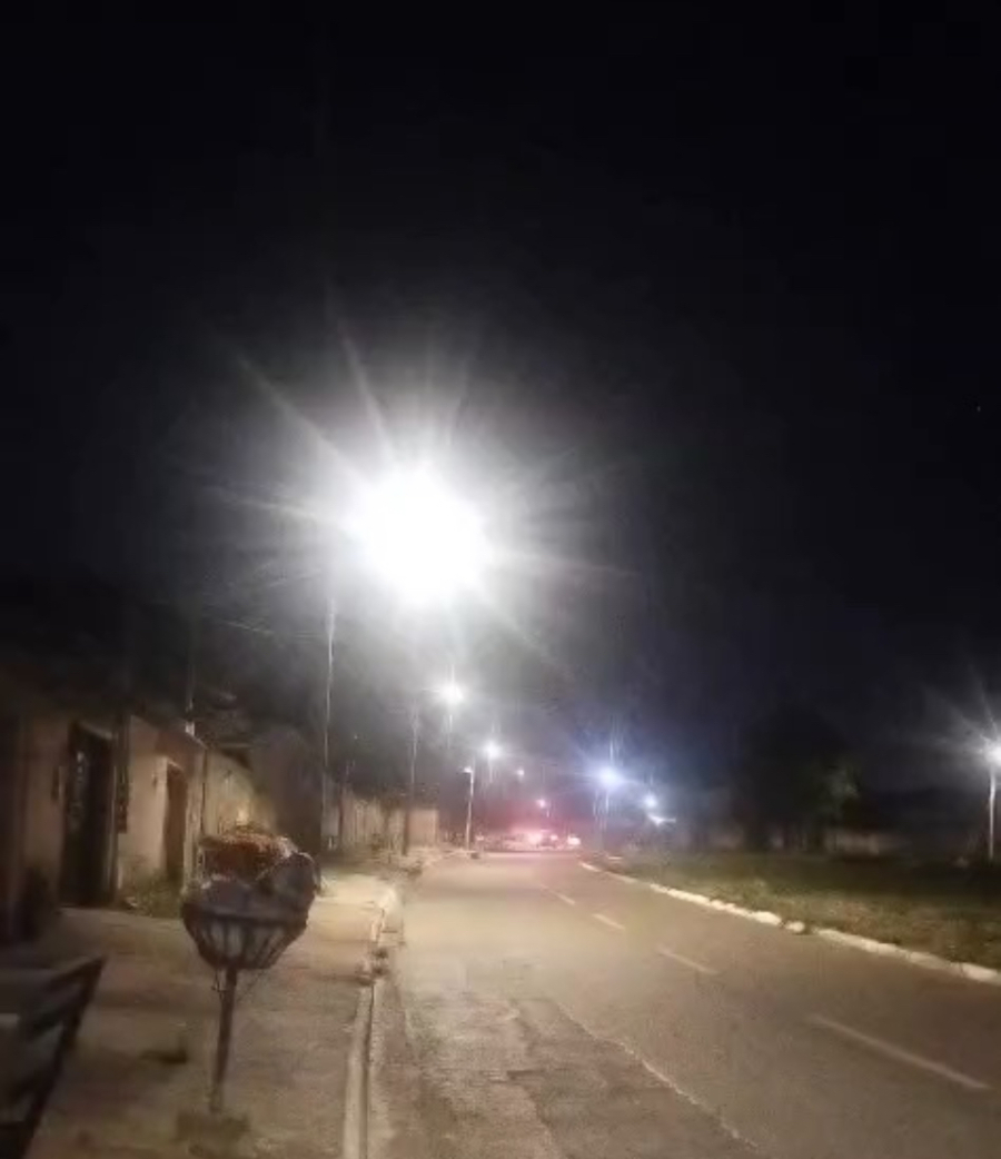 Prefeitura troca luz do Veiga Jardim após pedido do Fala Aparecida