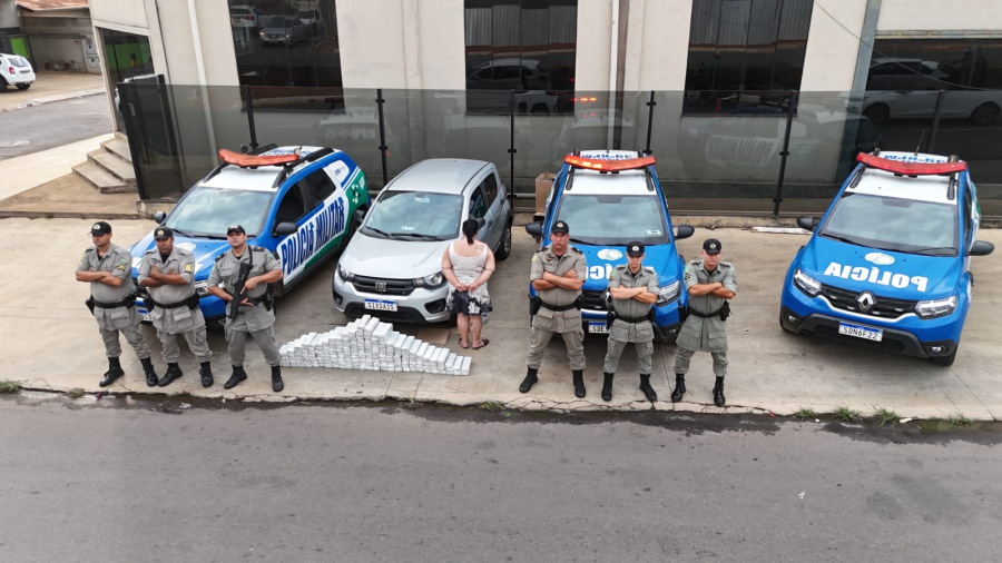 Mulher é presa com R$ 400 mil em drogas em Aparecida