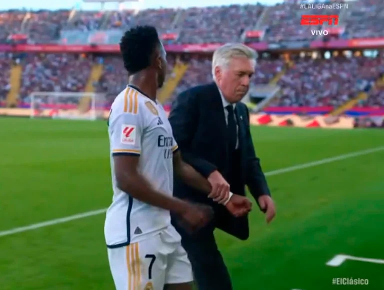 Após tensão e críticas, Ancelotti defende Vinicius Júnior e garante: “Está resolvido”