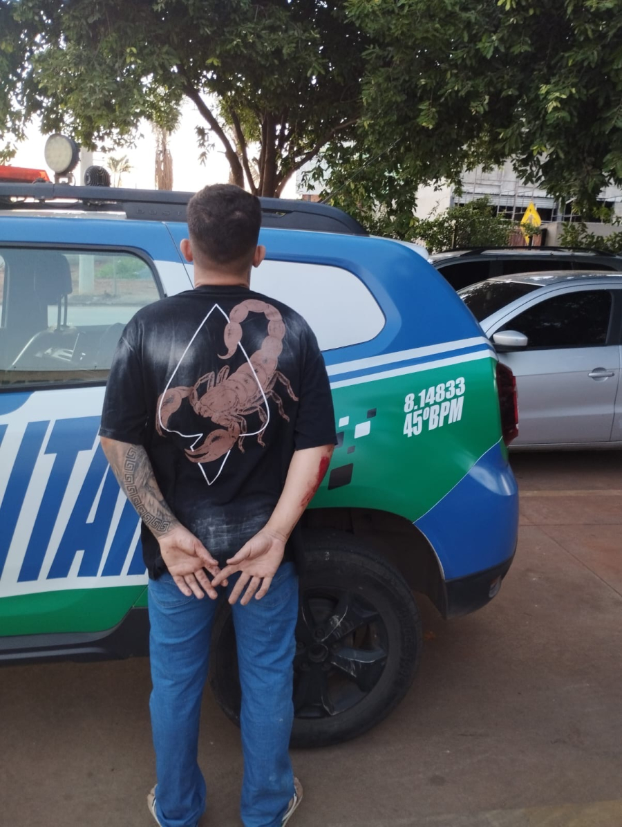 Preso homem por tentar matar após atropelar criança ao empinar moto