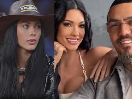 Saiba onde Belo e Rayane devem se reencontrar após a saída da influenciadora de “A Fazenda”