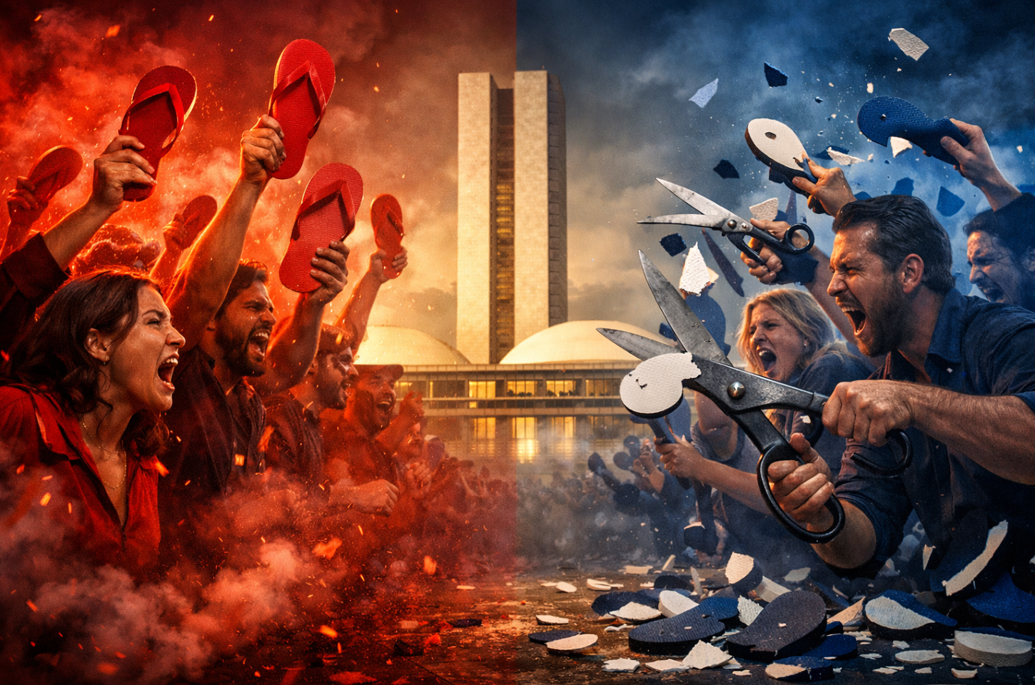 Enquanto o povo briga, o Congresso mantém seus privilégios