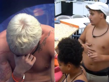 Juliano perde a paciência após Pedro derrubar própolis em casaco de Marina Sena: “Você não é homem”