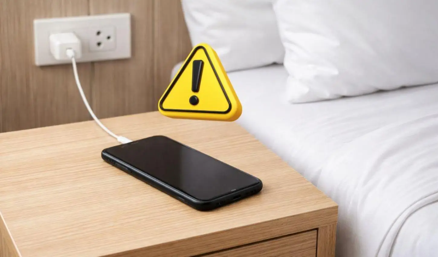 Carrega o celular no quarto? Isso pode te colocar em risco