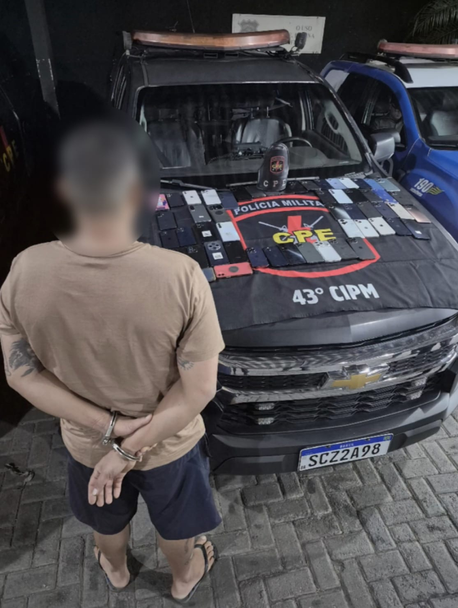 CPE recupera 54 celulares furtados no pré-Carnaval de Goiânia