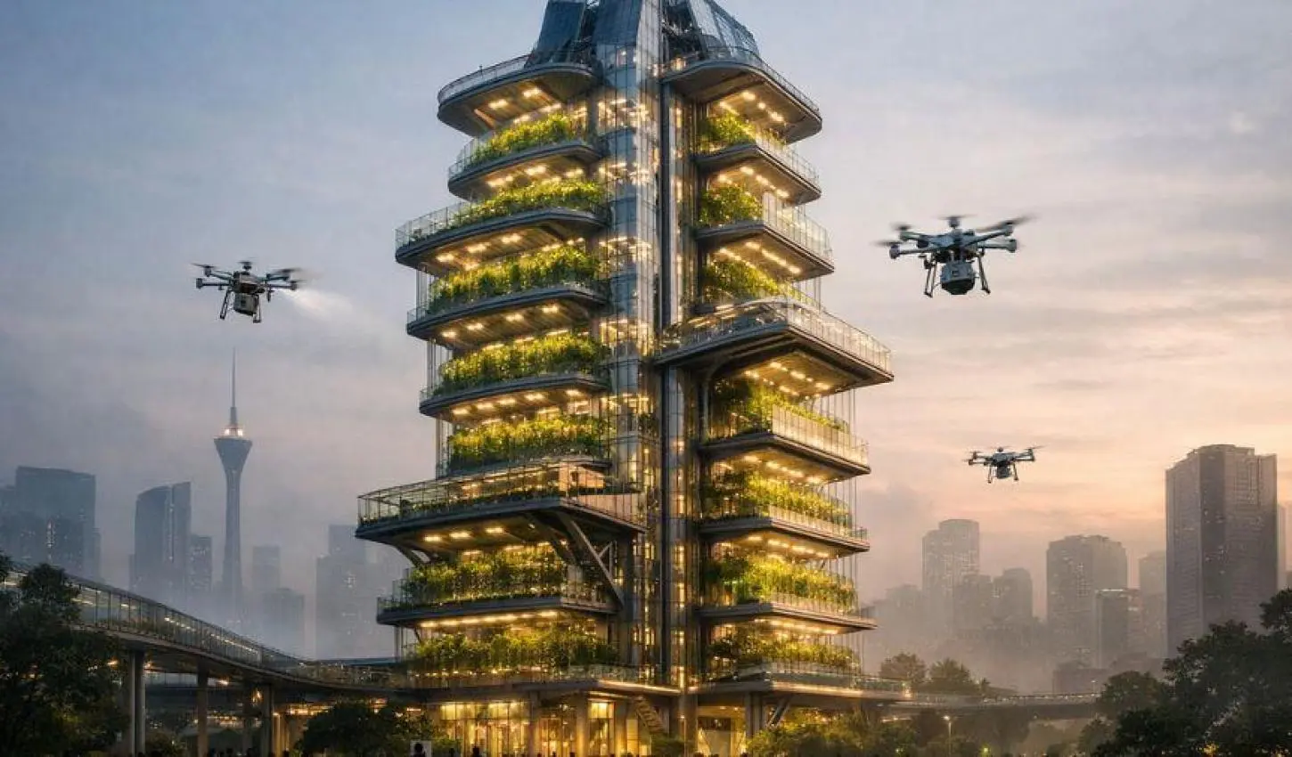 Fazendas verticais na China podem mudar o futuro da alimentação