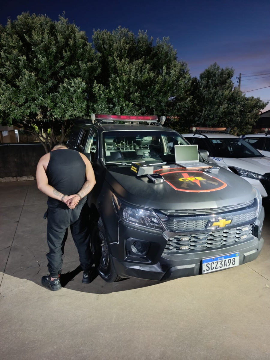 Monitorado por tornozeleira é preso após cometer furto