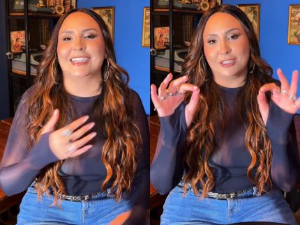 Lari Ferreira grava DVD “Tudo que Eu Queria Agora” em Goiânia