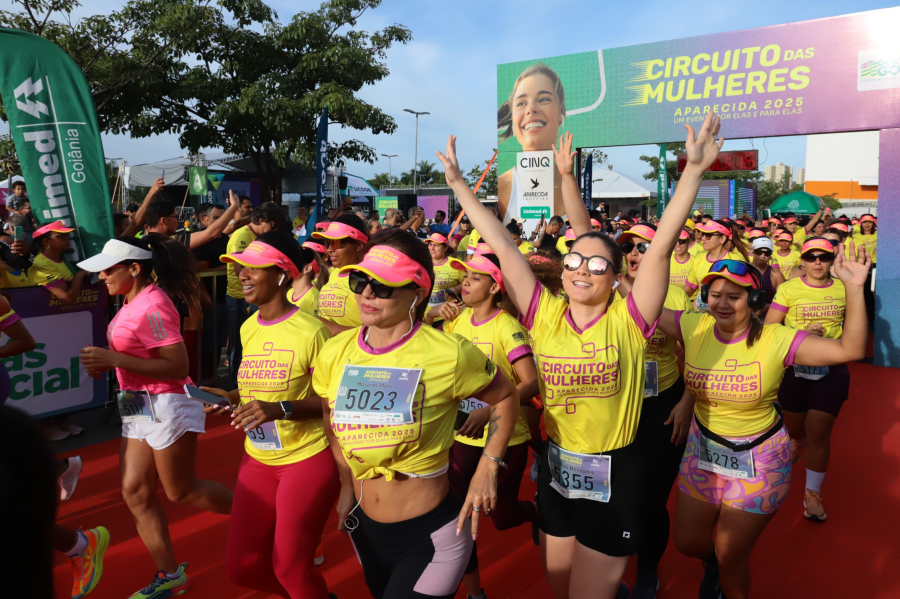 3 mil pessoas se inscrevem para o 2º Circuito das Mulheres Aparecida 