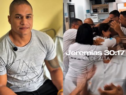 Após sete dias internado por infarto, namorado de Jojo Todynho recebe alta